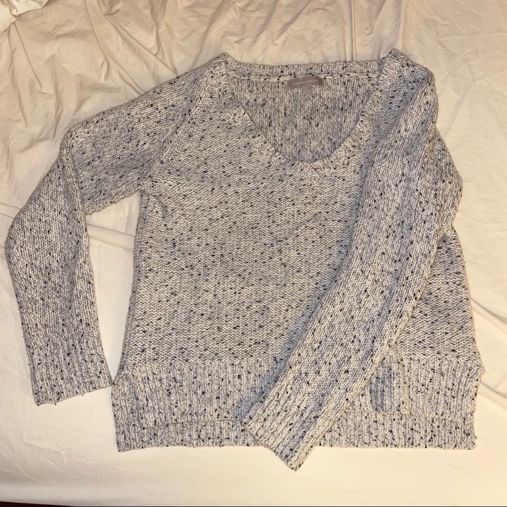 Speckled Knit Sweater